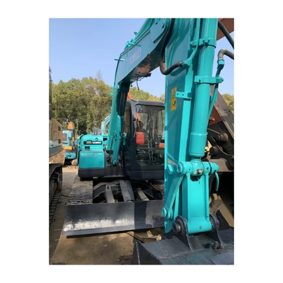 Excavateur Kobelco SK75 utilisé et en bon état idéal pour la construction d'ingénierie