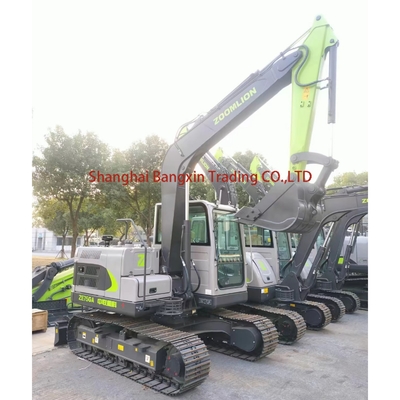 800 heures de travail utilisées Zoomlion ZE75GA Excavator pour la construction d'ingénierie au mieux