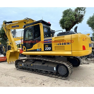 22 tonnes d'excavatrice utilisée Komatsu certifiée EPA/CE pour l'industrie de la construction à Shanghai