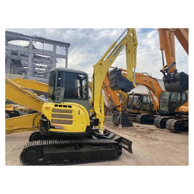 90% d'origine japonaise Yammar VIO 55 mini excavateur 5 tonnes Excavateur d'occasion en bon état