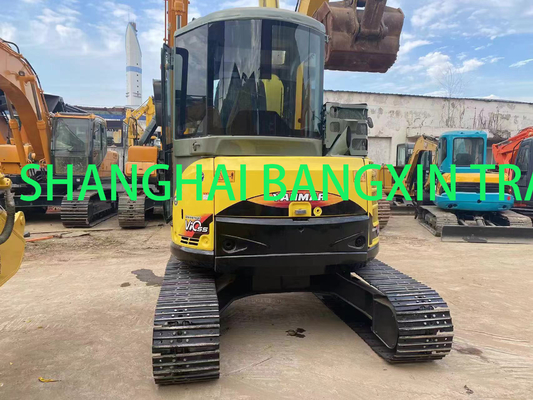90% d'origine japonaise Yammar VIO 55 mini excavateur 5 tonnes Excavateur d'occasion en bon état