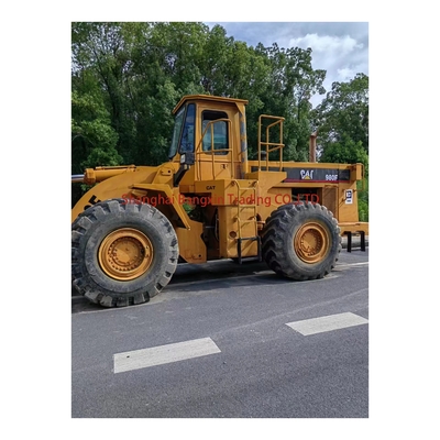 Chargeur à roues CAT980F d'occasion avec une puissance et une stabilité hydrauliques élevées Bon état