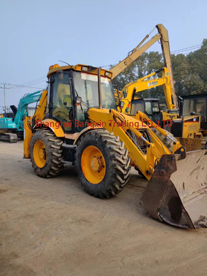 4 tonnes de poids de fonctionnement Utilisé JCB 4CX chargeur de remorqueuse chargeur de creusement machine d'occasion