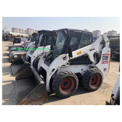 44.7 KW Mini chargeur à glissière BOBCAT S185 Mini Skid Steer pour des prix adaptés
