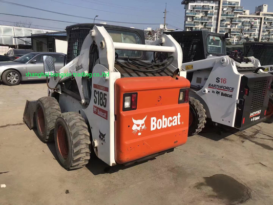 44.7 KW Mini chargeur à glissière BOBCAT S185 Mini Skid Steer pour des prix adaptés