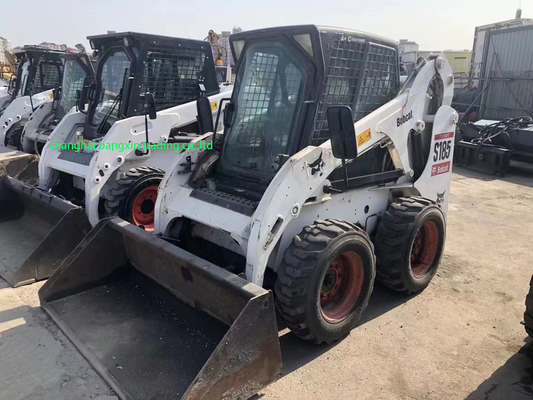 44.7 KW Mini chargeur à glissière BOBCAT S185 Mini Skid Steer pour des prix adaptés