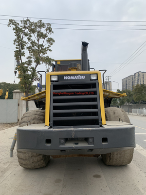 Origine japonaise 21 tonnes Utilisé Komatsu WA470 chargeurs à roues Charge nominale 7 tonnes prêt à fonctionner