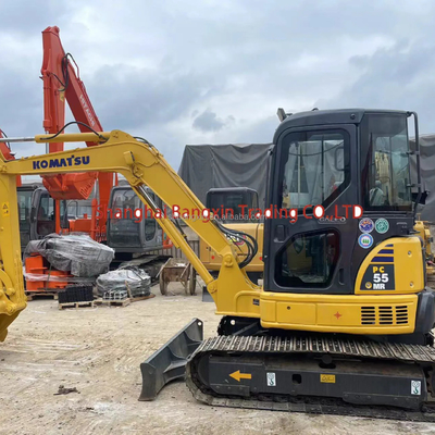 Comatsu PC55MR Mini Excavator avec 90% de degré et original cylindre hydraulique