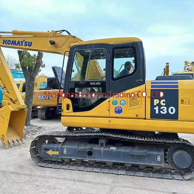 0.5m3 de capacité de seau komatsu pc130-7 mini-excavatrice avec une forte puissance et la stabilité