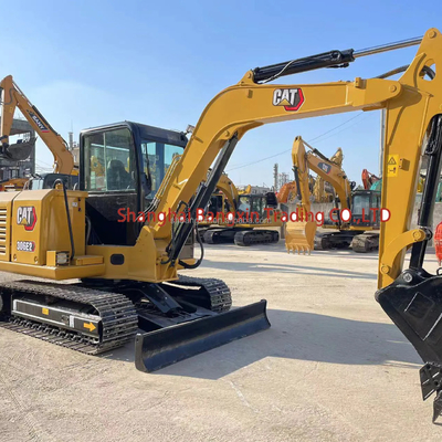 Mini-excavatrice utilisée par petite machine CAT 306E2 Toutes les fonctions normales Vente hydraulique d'origine