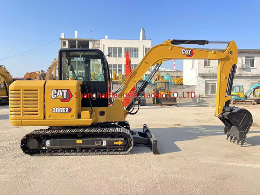Mini-excavatrice utilisée par petite machine CAT 306E2 Toutes les fonctions normales Vente hydraulique d'origine
