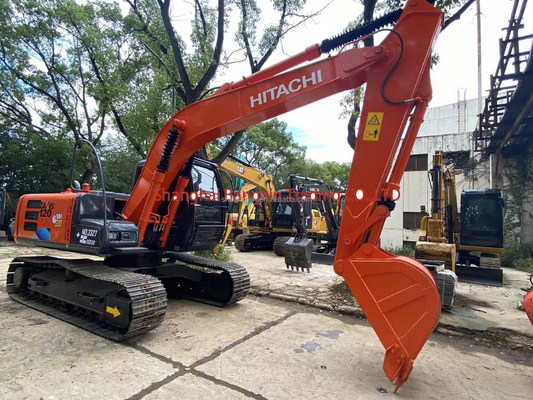 Petite machine utilisée Mini Excavator Hitachi ZX120 avec pompe hydraulique d'origine