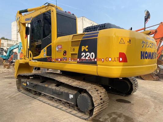 Mini-excavatrice Komatsu PC220-8 avec moteur Cummins Forte puissance et stabilité hydraulique