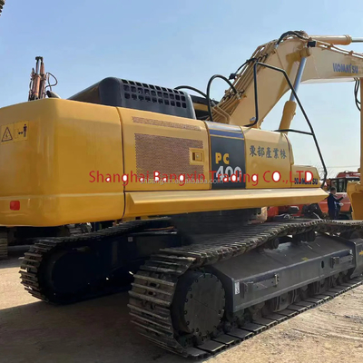 Petite machine utilisée Mini Excavator Komatsu PC400-7 avec soupape hydraulique d'origine