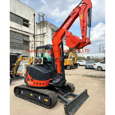 Fabriqué en Hitachi zx50U Mini Excavator certifié EPA/CE 700 heures de travail Bon état