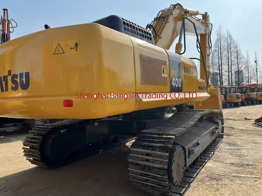 Petite machine utilisée Mini Excavator Komatsu PC400-7 avec soupape hydraulique d'origine
