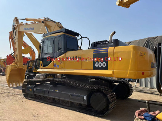 Petite machine utilisée Mini Excavator Komatsu PC400-7 avec soupape hydraulique d'origine