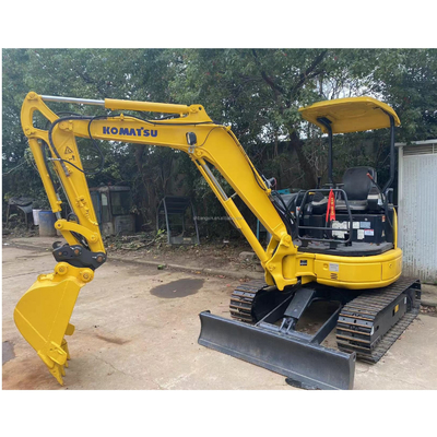 3 tonnes de mini-excavatrice utilisée Komatsu PC30 avec expédition gratuite et manœuvrabilité flexible
