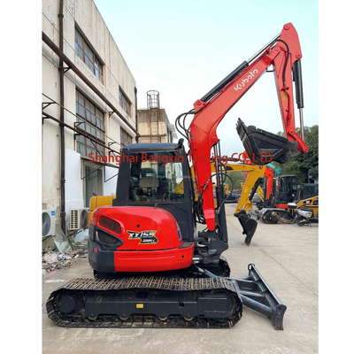 KUBOTA KX155-3z de seconde main 5 tonnes Petite machine à creuser Mini-excavatrice d'occasion