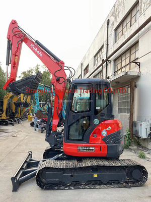KUBOTA KX155-3z de seconde main 5 tonnes Petite machine à creuser Mini-excavatrice d'occasion