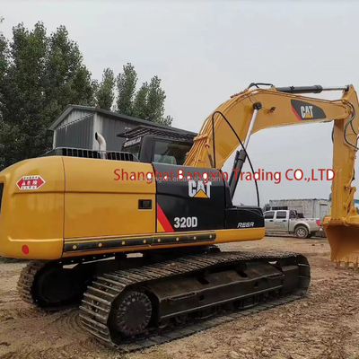 20 tonnes de machine utilisée mini-excavatrice CAT 320D avec 7 jours de délai de livraison et abordable