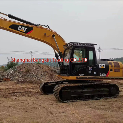 20 tonnes de machine utilisée mini-excavatrice CAT 320D avec 7 jours de délai de livraison et abordable