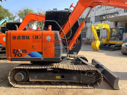 Excavateur mini homologué par la CE Hitachi zx70 Le délai de livraison est de 7 jours