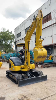 4 tonnes de mini-pelles Komatsu PC40MR avec certificat EPA/CE et stabilité hydraulique
