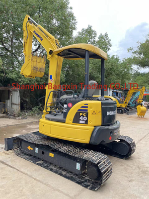4 tonnes de mini-pelles Komatsu PC40MR avec certificat EPA/CE et stabilité hydraulique