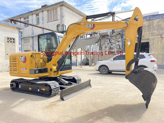 Mini-excavatrice CAT 305.5E2 avec cylindre hydraulique original en bon état