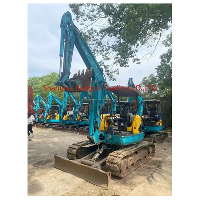 Une bonne mini-excavatrice KUBOTA KX155 au Japon, d'origine, forte puissance et stabilité hydraulique