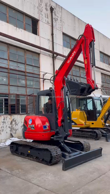 KUBOTA KX155-3z 5 tonnes Mini Excavator d'occasion avec une capacité de seau de 0,23m3 et une puissance élevée