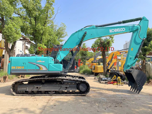 Excavateur Kobelco SK200-8 d'occasion avec certification EPA/CE et capacité de seau de 1m3