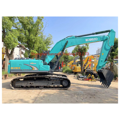 Pompes hydrauliques d'origine Kobelco SK200 Mini Excavateur Excavateur à rampe d'occasion