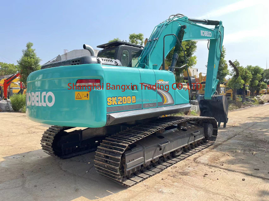 Pompes hydrauliques d'origine Kobelco SK200 Mini Excavateur Excavateur à rampe d'occasion