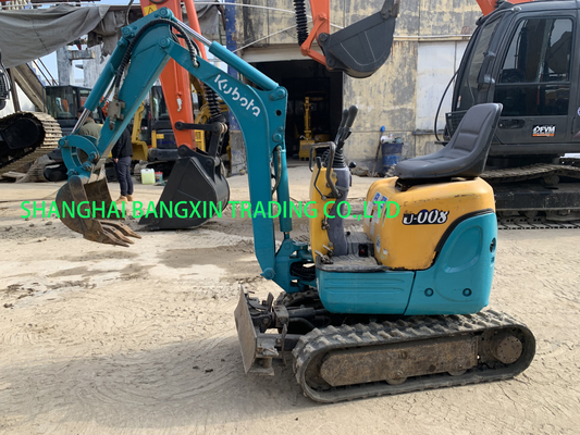 Excavateur mini KUBOTA U008 originaire du Japon Toutes les fonctions normales et certifiées EPA / CE