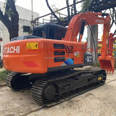 Temps de livraison de 7 jours Mini excavatrice utilisée Hitachi ZX120 avec soupape hydraulique d'origine