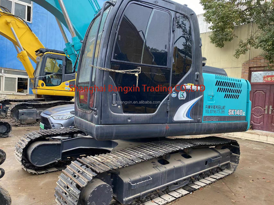 Excavateur à chenilles Kobelco SK140 d'occasion de 14 tonnes en bon état