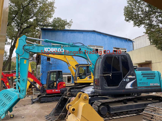Excavateur à chenilles Kobelco SK140 d'occasion de 14 tonnes en bon état