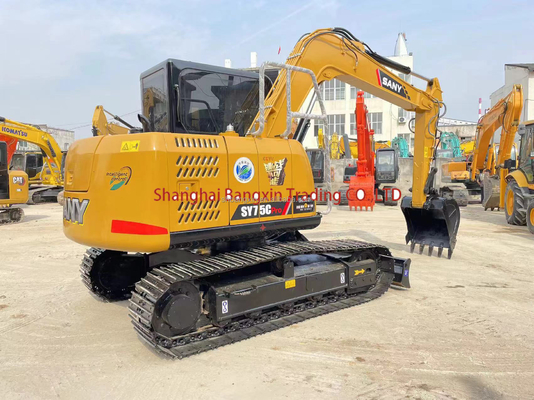 SANY SY75C Mini Excavator 7500 KG Poids de la machine et conception compacte