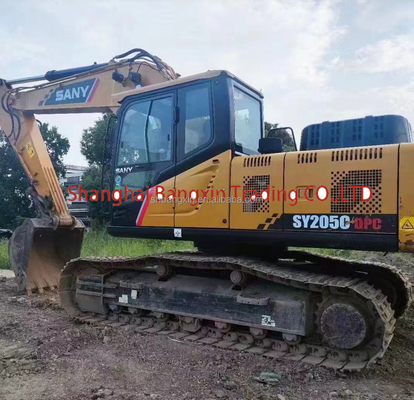 Forte puissance et stabilité hydraulique SANY SY205C mini-pelée 20000 kg Poids de la machine