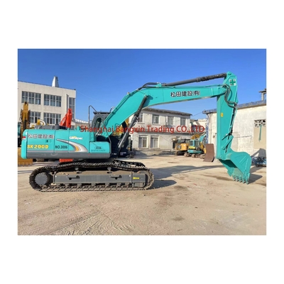 SK200 Excavateur d'occasion Poids de fonctionnement 20TON Livraison gratuite