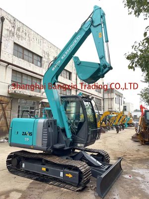 Excavateur Hitachi ZX70-3 d'occasion avec certification EPA/CE et une période de 1 an après vente