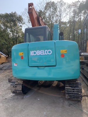 Excavateur Kobelco SK75 utilisé et en bon état idéal pour la construction d'ingénierie