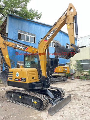 Poids de fonctionnement 5,5 tonnes Sany SY55C Excavator Used Digger Machinery avec expédition gratuite