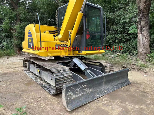Excavatrice miniature Komatsu PC70-8 certifiée CE/EPA avec service après-vente et moteur Cummins