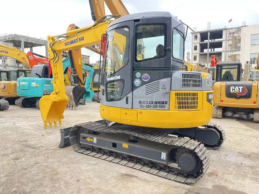 Excavateur à 90% Japon Excavateur hydraulique Komatsu PC78US avec toutes fonctions normales