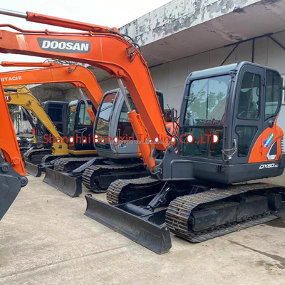 Pompes hydrauliques d'origine Puissance élevée et stabilité hydraulique Excavateur Doosan DX60 utilisé