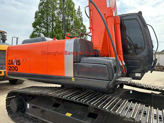 Excavatrice utilisée Hitachi ZX200-HHE avec 90% de degré et certification EPA/CE