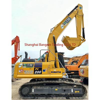 Excavateur Komatsu PC200 100% originaire du Japon Machines de creusement d'occasion 700 heures de travail